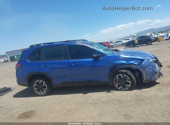 4S4SLDA64T3079004 2026 SUBARU FORESTER Синий Панорамный вид салона 360°