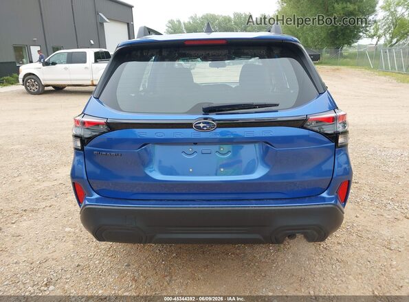 4S4SLDA6XT3075748 2026 SUBARU FORESTER Blue 