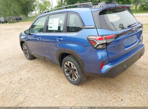 4S4SLDA6XT3075748 2026 SUBARU FORESTER Blue უკანა მარცხენა