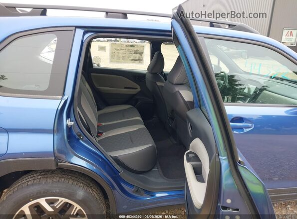 4S4SLDA6XT3075748 2026 SUBARU FORESTER Blue VIN კოდის სტიკერის ხედი