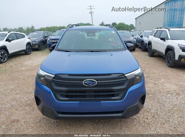 4S4SLDA6XT3075748 2026 SUBARU FORESTER Blue ხელსაწყოთა პანელის ხედი