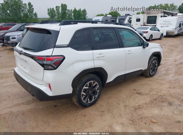 4S4SLDB65T3083450 2026 SUBARU FORESTER White უკანა მარჯვენა