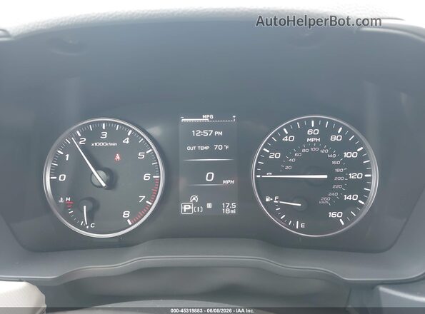 4S4SLDB65T3083450 2026 SUBARU FORESTER White უკანა სავარძლების ხედი