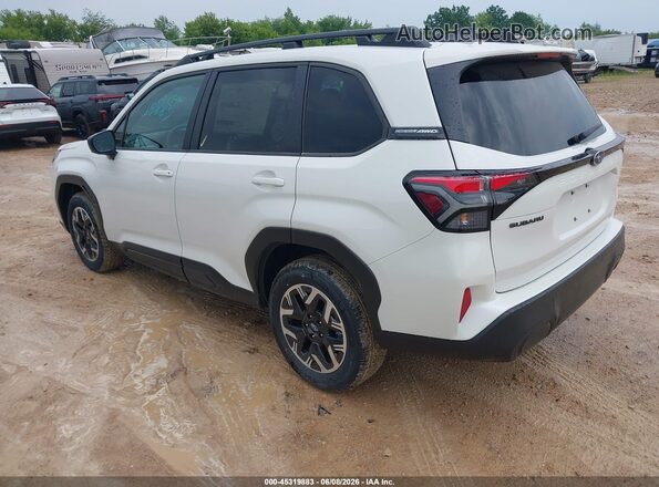 4S4SLDB65T3083450 2026 SUBARU FORESTER White უკანა მარცხენა