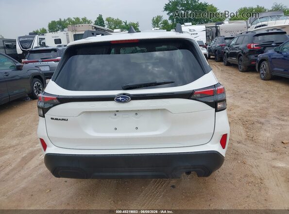 4S4SLDB65T3083450 2026 SUBARU FORESTER White 