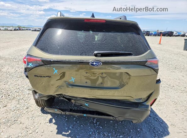4S4SLDB66T3031521 2026 SUBARU FORESTER Green 
