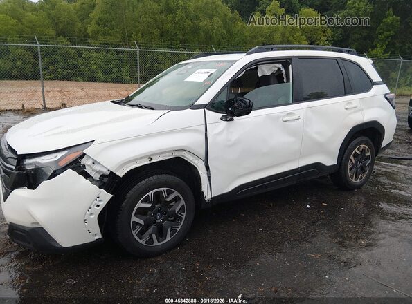 4S4SLDB67T3014498 2026 SUBARU FORESTER White წინა ხედი