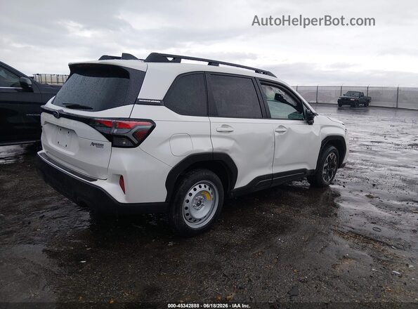 4S4SLDB67T3014498 2026 SUBARU FORESTER White უკანა მარჯვენა