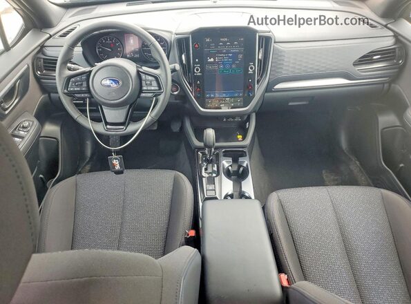 4S4SLDD61T3068943 2026 SUBARU FORESTER Silver Առջևի վահանակի տեսք