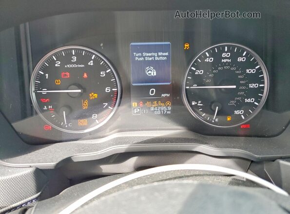 4S4SLDD64T3052087 2026 SUBARU FORESTER Green Widok zestawu wskaźników