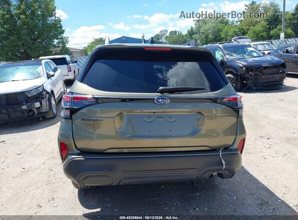 4S4SLDD64T3061548 2026 SUBARU FORESTER Green 