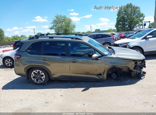 4S4SLDD64T3061548 2026 SUBARU FORESTER Green Սալոնի 360 աստիճան տեսք