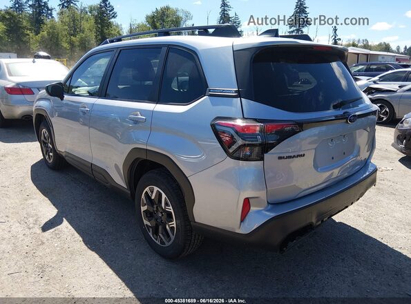 4S4SLDD67T3099243 2026 SUBARU FORESTER Silver Задня ліва чверть