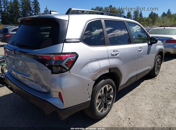 4S4SLDD67T3099243 2026 SUBARU FORESTER Silver Задня права чверть