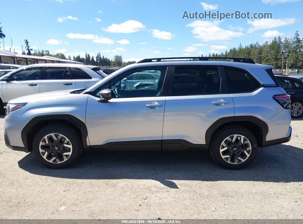 4S4SLDD67T3099243 2026 SUBARU FORESTER Silver Панорамний вид салону 360°