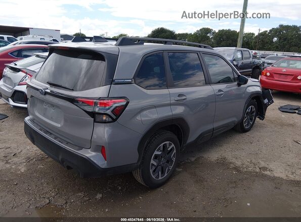 4S4SLDD68T3039391 2026 SUBARU FORESTER Серый Задняя правая четверть