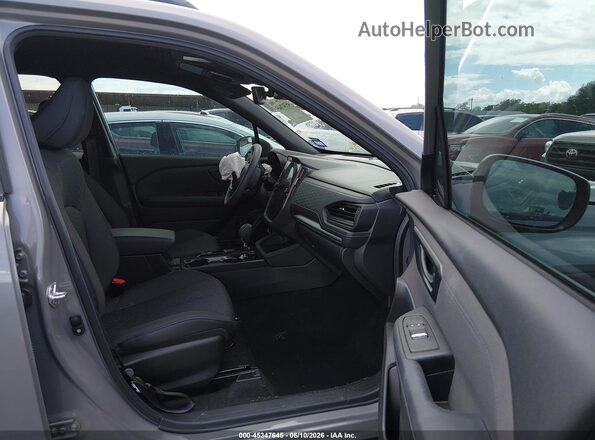 4S4SLDD68T3039391 2026 SUBARU FORESTER Серый Вид салона спереди