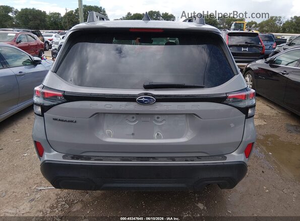 4S4SLDD68T3039391 2026 SUBARU FORESTER Серый 