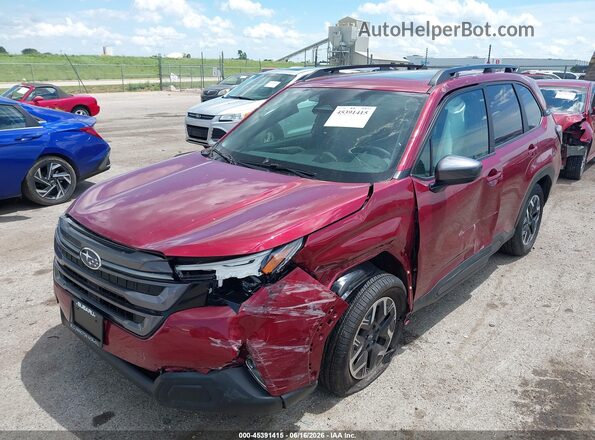 4S4SLDD69T3041148 2026 SUBARU FORESTER Burgundy 