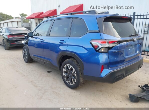 4S4SLDD6XT3037044 2026 SUBARU FORESTER Blue უკანა მარცხენა