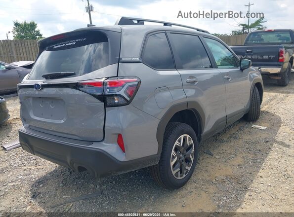 4S4SLDD6XT3044642 2026 SUBARU FORESTER Gray Задня права чверть