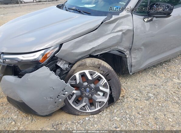 4S4SLDD6XT3044642 2026 SUBARU FORESTER Gray Вид спереду