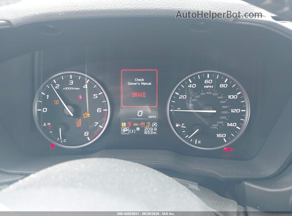 4S4SLDD6XT3044642 2026 SUBARU FORESTER Gray Вид задніх сидінь