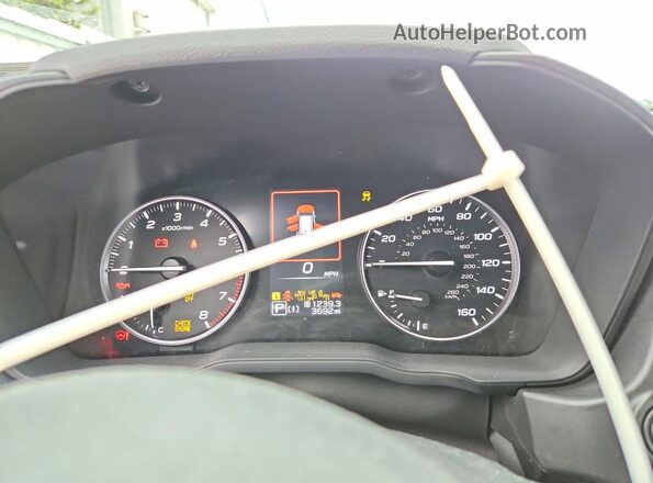 4S4SLDD6XT3055754 2026 SUBARU FORESTER Silver Widok zestawu wskaźników
