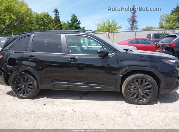 4S4SLDH60T3111632 2026 SUBARU FORESTER Черный Вид щитка приборов
