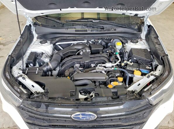 4S4SLDH64T3003997 2026 SUBARU FORESTER White Vista del compartimento del motor