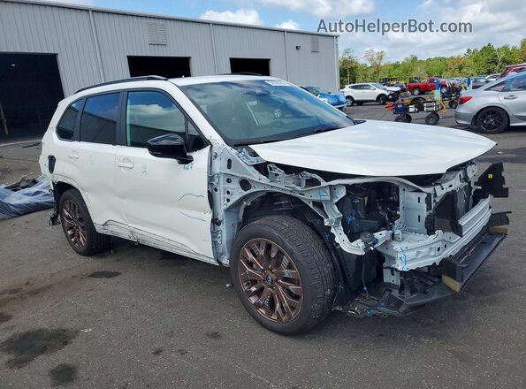 4S4SLDH66T3006786 2026 SUBARU FORESTER White Delantero derecho