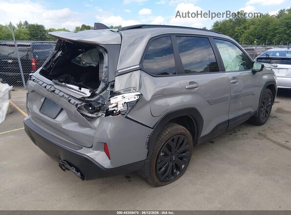 4S4SLDH66T3075770 2026 SUBARU FORESTER Gray Հետևի աջ