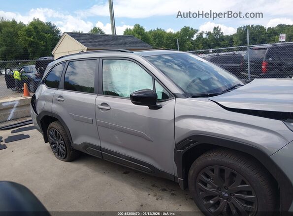 4S4SLDH66T3075770 2026 SUBARU FORESTER Gray Սալոնի հետևի տեսք