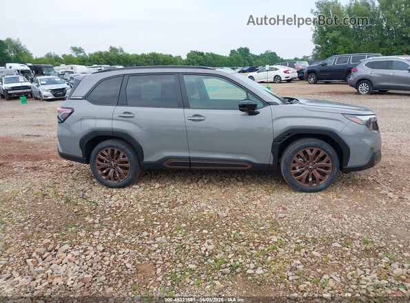 4S4SLDH67T3062414 2026 SUBARU FORESTER Gray უკანა სალონის ხედი