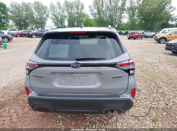 4S4SLDH67T3062414 2026 SUBARU FORESTER Gray 