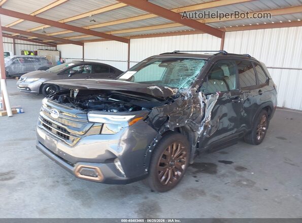 4S4SLDH69T3006345 2026 SUBARU FORESTER Gray Widok z przodu