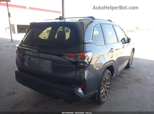 4S4SLDH69T3006345 2026 SUBARU FORESTER Gray Tył prawy