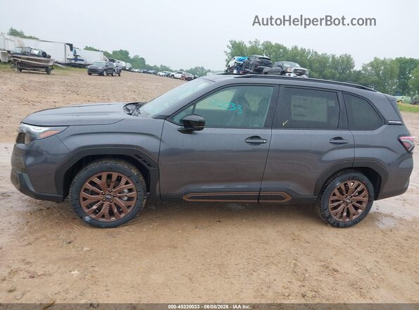 4S4SLDH69T3070689 2026 SUBARU FORESTER Gray სალონის 360-გრადუსიანი ხედი