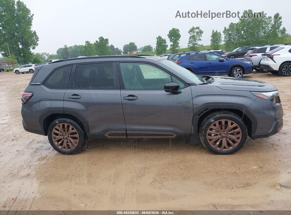 4S4SLDH69T3070689 2026 SUBARU FORESTER Gray უკანა სალონის ხედი