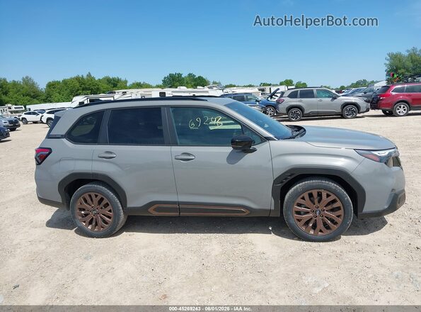 4S4SLDH6XT3045087 2026 SUBARU FORESTER Gray 