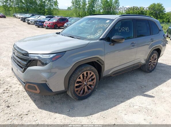 4S4SLDH6XT3045087 2026 SUBARU FORESTER Gray 
