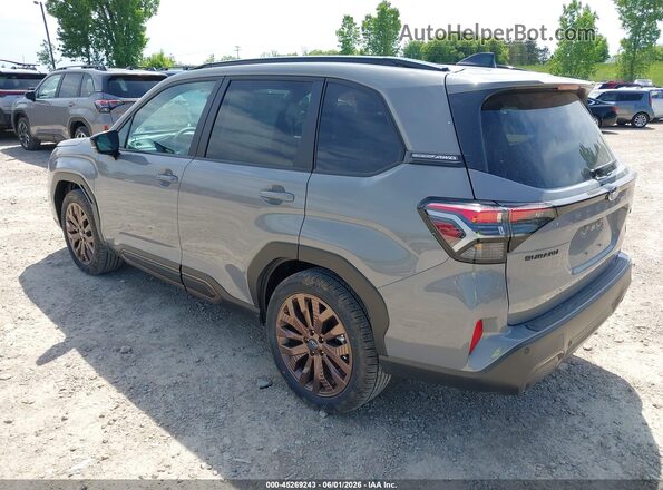 4S4SLDH6XT3045087 2026 SUBARU FORESTER Gray 