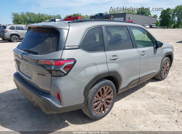 4S4SLDH6XT3045087 2026 SUBARU FORESTER Gray 