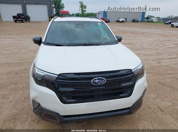 4S4SLDH6XT3061841 2026 SUBARU FORESTER White 