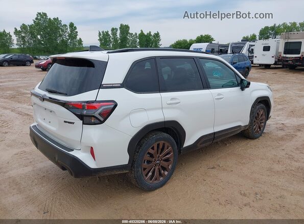 4S4SLDH6XT3061841 2026 SUBARU FORESTER White 