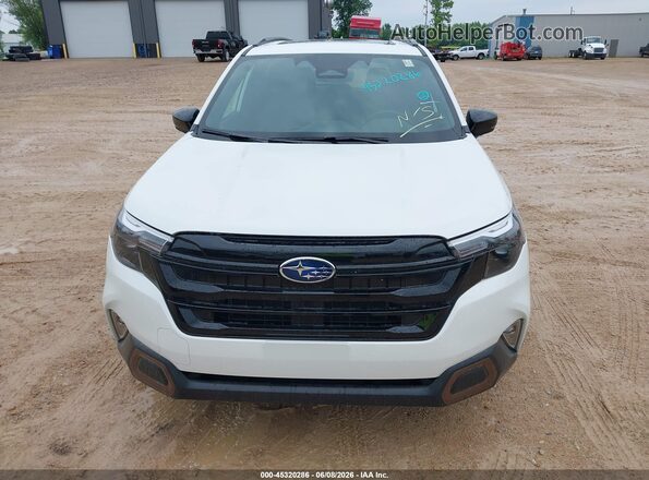 4S4SLDH6XT3061841 2026 SUBARU FORESTER White 