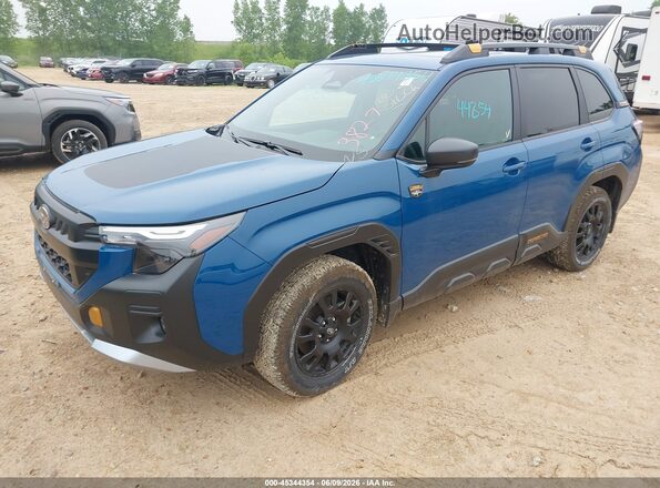 4S4SLDL69T3004201 2026 SUBARU FORESTER Blue 