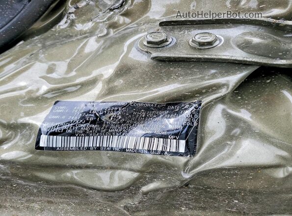4S4SLDL6XT3027275 2026 SUBARU FORESTER Зеленый Вид подкапотного пространства