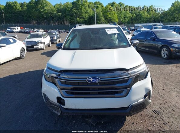 4S4SLDR68T3038265 2026 SUBARU FORESTER White Вид щитка приладів