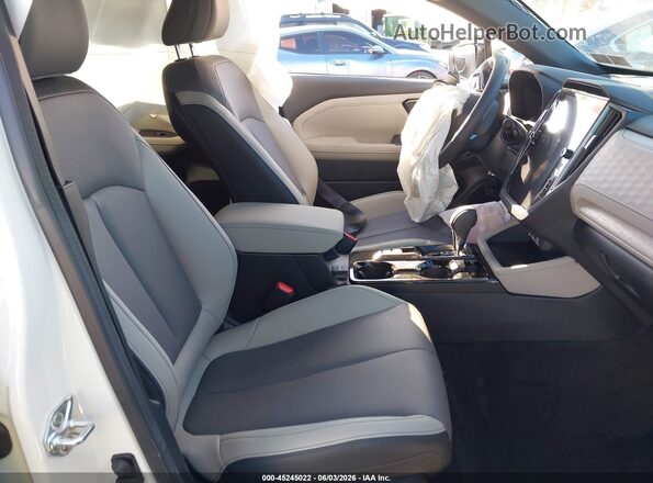 4S4SLDR68T3038265 2026 SUBARU FORESTER White Вид салону спереду
